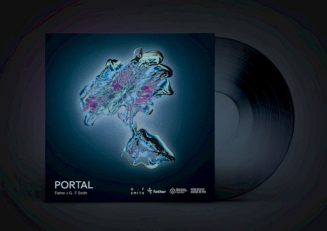 Portal record sleeve project for G.F Smith