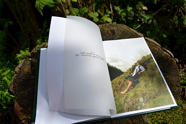 'Perennial' publication spread, created by myself and Olivia Bullock