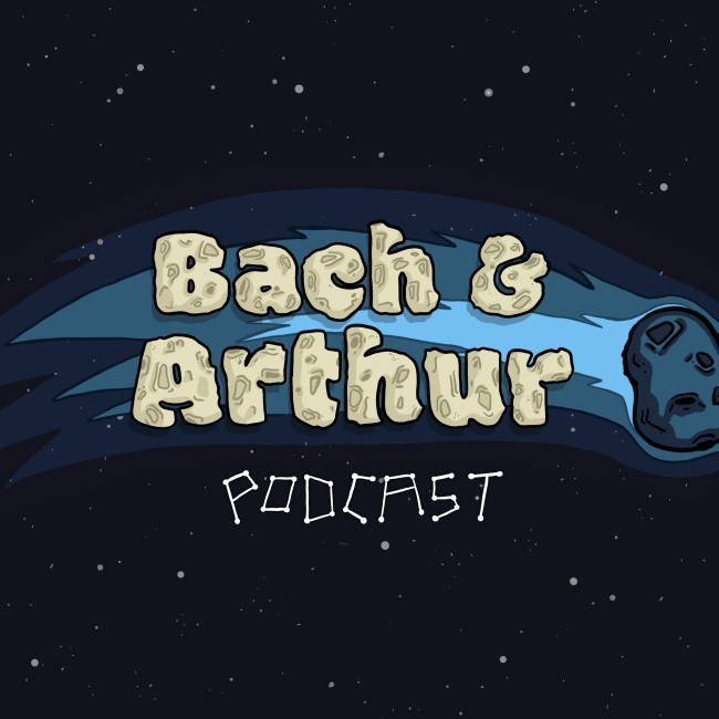 Bach & Arthur Podcast'- Branding and Artwork for social media creators Italian Bach and Arthur TV's Podcast