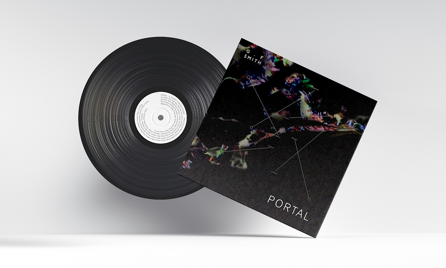 Vinyl sleeve designed for the G.F Smith Portal project