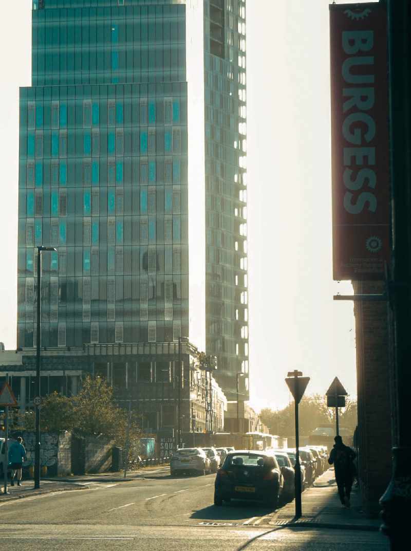 A portion of a longer sequence of photography that explores the transformation of the city of Manchester from day to night- time, with a large focus on the photo editing and colour grading.